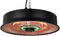 Eurom Partytent heater 1500 RC - Hangend model - 1500W carbon lamp met LED-lamp 4 kleuren - Zwart