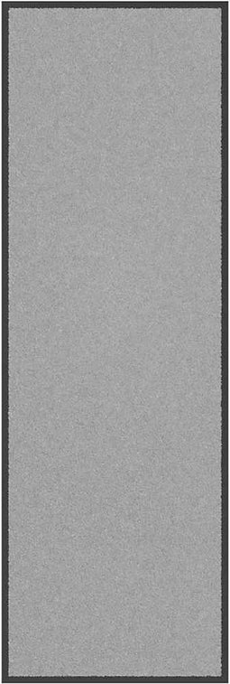 vidaXL - Deurmat - 60x180 - cm - grijs