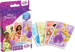 Disney Princess - 4in1 - Speelkaarten (Kwartet, Memo, Snap, Actie spel)