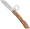 Robert Herder IBEX 80 – Zakmes – RVS Lemmet – Olijfhout handvat – Ratchet-Lock
