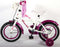 Volare Heart Cruiser - Kinderfiets - 12 inch - Wit Paars