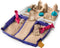 Kinetic Sand - Zandbakspeelset -met 454 g speelzand en accessories - Sensorisch speelgoed - kleuren kunnen verschillen