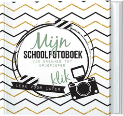 Invulboek - Mijn schoolfotoboek - 96 pagina's - Multi
