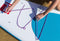 Red Original - Bungee koord - Blauw - 2.75 m - Elastiek - Stand up paddling - Supboard - Accessoire - Suppen - Watersport