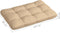 vidaXL - Palletkussens - 5 - st - stof - beige