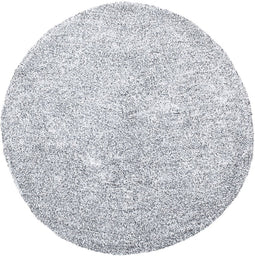 DEMRE - Shaggy vloerkleed - Grijs - 140 cm - Polyester