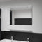 vidaXL - Wandspiegel - met - schap - 80x60 - cm - gehard - glas