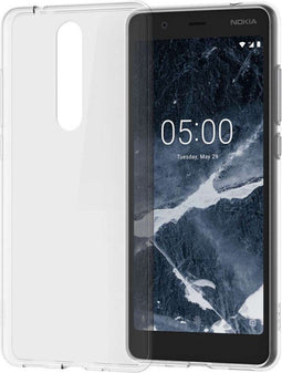Nokia 5.1 - Hard Case - Schokbestendig - Transparant