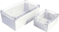 Camdenboss 7200-223C Installatiebehuizing 171 x 121 x 80 Polycarbonaat Grijs-wit (RAL 7035), Helder 1 stuk(s)