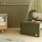 Nobodinoz Sleepover Velvet matras Olive Green