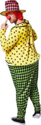 dressforfun - Herenkostuum clown Pepe L - kleurrijke overall met clownsneus en hoed