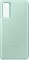 Samsung Galaxy S20 FE - Smart Clear View Hoesje - Antibacterieel - Mint