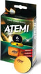 Atemi Tafeltennisbal ATEMI 1 ster oranje/6 st..