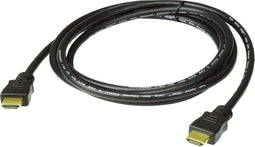 ATEN 2L-7D02H-1 High Speed True 4K HDMI Kabel met Ethernet , zwart, 2 m