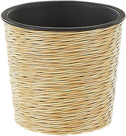 ATENY - Bloempot - Natuurlijk - 16 cm - PE rotan
