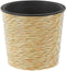 ATENY - Bloempot - Natuurlijk - 16 cm - PE rotan