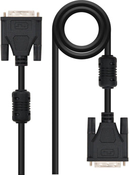 Nanocable 10.15.0802 - DVI-kabel - 1,8 m - Zwart