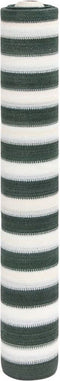 vidaXL - Privacynet - 195 - g/m² - 1,5x25 - m - HDPE - groen - en - wit