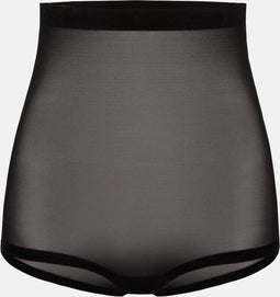 Wolford Tulle Control Panty High Waist - Light shaping - Zwart