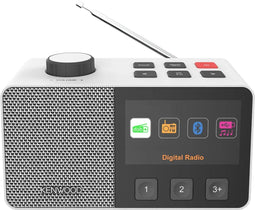 Kenwood CR-M70DAB-W - Seniorenradio - DAB+/FM-RDS Bluetooth 5.3 - Wit