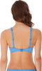 Freya Beach Hut - Beugel bikini 65D - Retro chevronprint - Blauw Wit