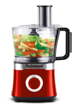 Techwood TRO6855 - Keukenmachine - 800 Watt - Mengkom 1.5 L - Hakmolen en rasper