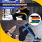 Athlentic® Voetbal Trainingsmateriaal - Voetbal trainingsset - Agility Speedladder, Parachute met Trainingshoedjes Pionnen - Voetbal training set - Fitness Spullen - Springtouw en Weerstandsbanden - Incl. Draagtas