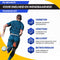 Athlentic® Voetbal Trainingsmateriaal - Voetbal trainingsset - Agility Speedladder, Parachute met Trainingshoedjes Pionnen - Voetbal training set - Fitness Spullen - Springtouw en Weerstandsbanden - Incl. Draagtas