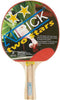 Atipick Tafeltennisbatje 2 Sterren Rubber Rood/zwart