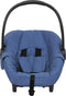 vidaXL - Babyautostoel - 42x65x57 - cm - marineblauw