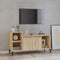vidaXL - Tv-meubel - 100x35x55 - cm - bewerkt - hout - sonoma - eikenkleurig