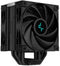 DeepCool AK400 ZERO DARK PLUS - CPU-koeler - 4 heatpipes - Zwart