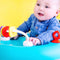 Bright Starts, loopleerhulp olifant en aap. Giggling Safari