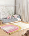 TATARLI - Vloerkleed - Roze/Beige - 140 x 200 cm - Katoen
