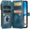 Caseme - Geschikt voor iPhone 14 - Portemonnee hoes - Blauw