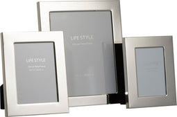 J-Line fotolijst - fotokader Brede Boord - metaal - zilver - large