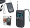 Camry CR 1905 - Draagbare mini radio - FM/AM - LCD-scherm - USB-C - Alarmfunctie