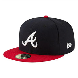 Atlanta Braves Authentic On Field Home Navy 59FIFTY Cap - 7 1/2