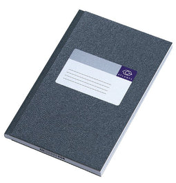 Atlanta - Notitieboek atlanta 165x105mm 128blz grijs | 5 stuks