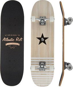 Atlantic Rift Skateboard - ABEC 9 Kogellagers - 80x24cm Oranje