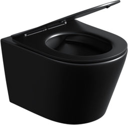 Atlantic wandcloset Wesley rimless zwart