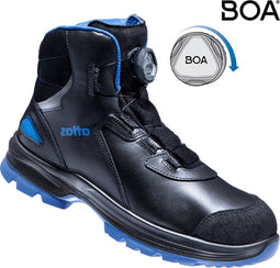 Atlas Schoen SL 9845 XP 2.0 BOA HG S3 ESD W12 - Zwart/Blauw - 46