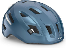 MET E-Mob Fietshelm - Fietshelm E Bike Volwassenen - NTA8776 - Maat M (56-58cm) - Navy