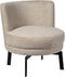 Atmooz - Fauteuil Felix Ciaga natural - 70cm - Zetel 1 Persoons - Polyester / Katoen / viscose - Kleur: Natural - Rond