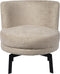 Atmooz - Fauteuil Felix Ciaga natural - 70cm - Zetel 1 Persoons - Polyester / Katoen / viscose - Kleur: Natural - Rond