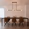 Atmooz - Hanglamp Dots Large - E27 - 4 Lichtpunten - Woonkamer / Slaapkamer / Eetkamer - Plafondlamp - Zwart - Metaal - Hoogte : 87cm