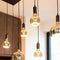 Atmooz - Hanglamp Hanoi - 5 floating lampen - Industrieel - Woonkamer / Slaapkamer / Eetkamer - Plafondlamp - Zwart - Hoogte 115cm - Metaal