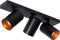 Atmooz - Plafondspots Nuo 3 - Opbouwspot - Slaapkamer / Woonkamer - 3 lichtpunten - Industrieel - Hoogte 12cm - Metaal