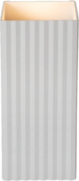 Atmooz - Ribble - Wandlamp - Wit - 18 cm - Rechthoekig - Woonkamer - Slaapkamer - Eetkamer