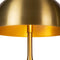 Atmooz - Tafellamp Braga - G9 - Slaapkamer / Woonkamer - Voor binnen - Industrieel - Goud - Hoogte = 28cm - Metaal